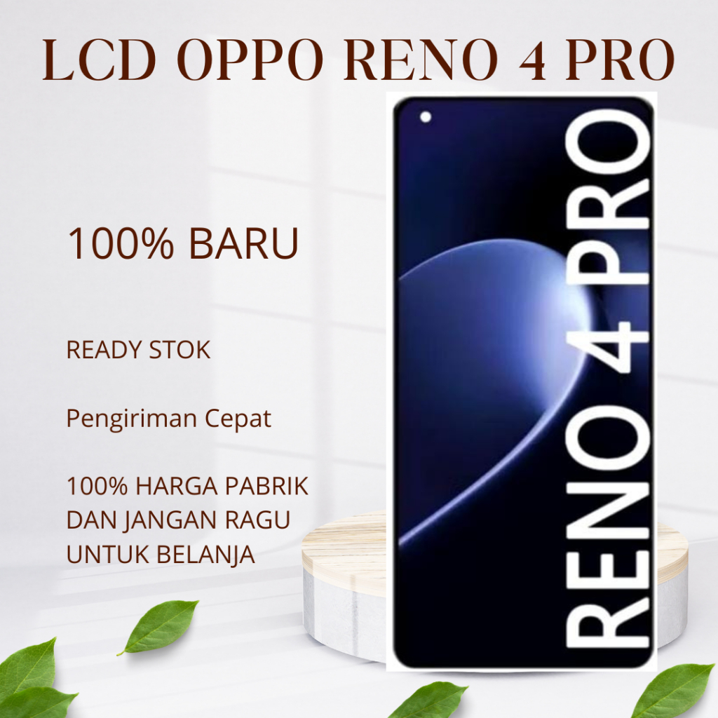 Jual LCD OPPO RENO 4 PRO (100% BARU) Fullset Touchscreen Compatible For ...