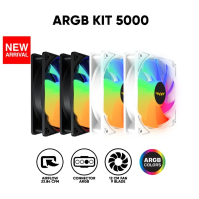 Jual Fan Proc Armageddon ARGB Kit 5000 White | Shopee Indonesia