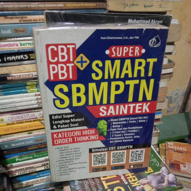 Jual Buku Super Smart Sbmptn Saintek Edisi Super Lengkap Materi