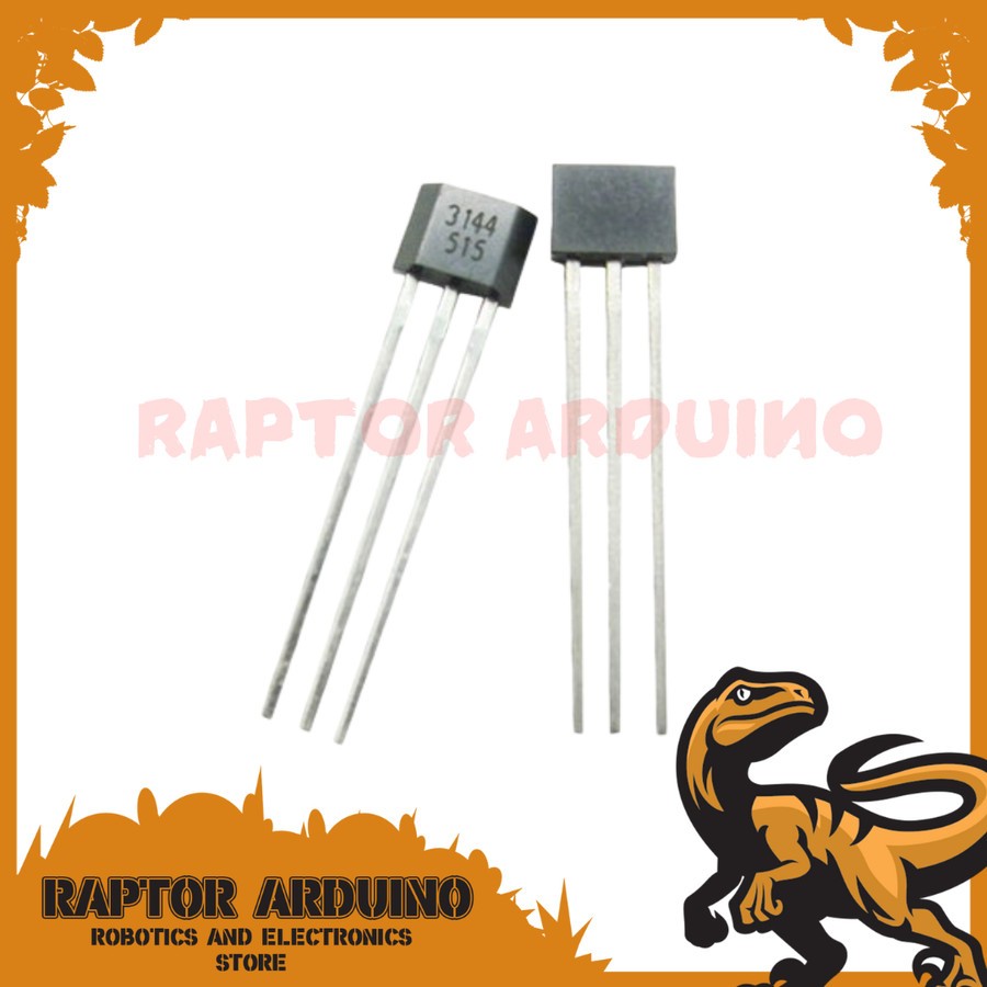 Jual A3144 OH3144 Y3144 Sensitive Hall Effect Sensor Motor A 3144 ...