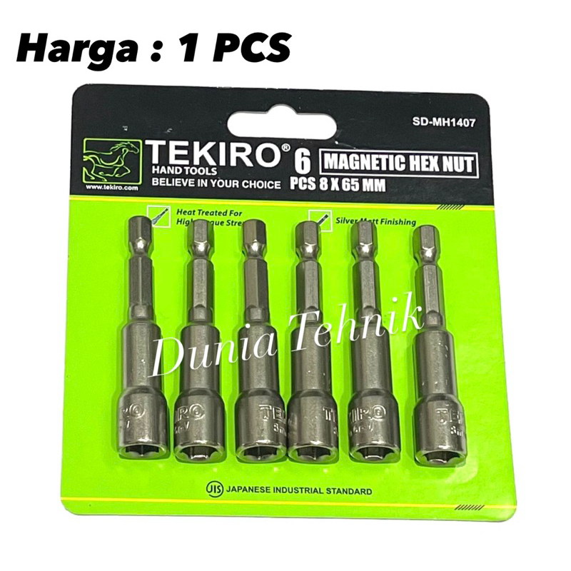 Jual Mata Bor Roofing 8 x 65 mm TEKIRO Mata Rofing Rufing Satuan 8 mm ...