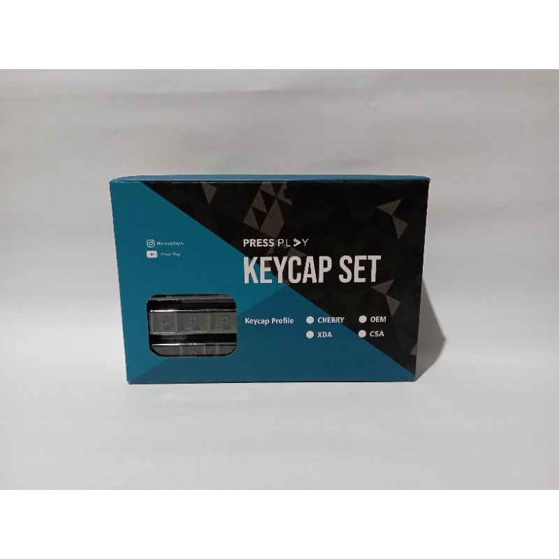 Jual PressPlay Keycaps Not Royal Kludge Maxfit Ajazz CK721 Xera 87 VGN ...