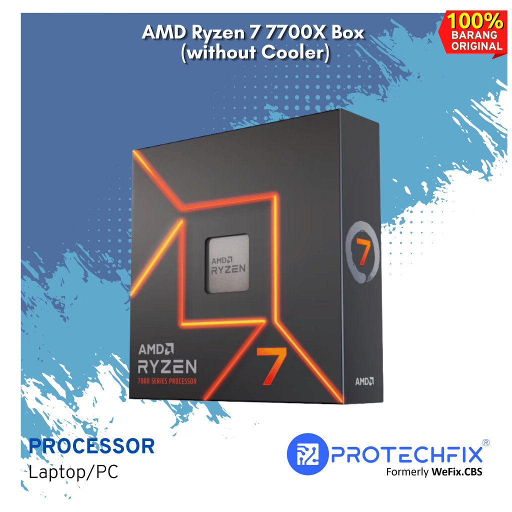 Jual Processor AMD Ryzen 7 7700X Box (without Cooler) | Shopee Indonesia