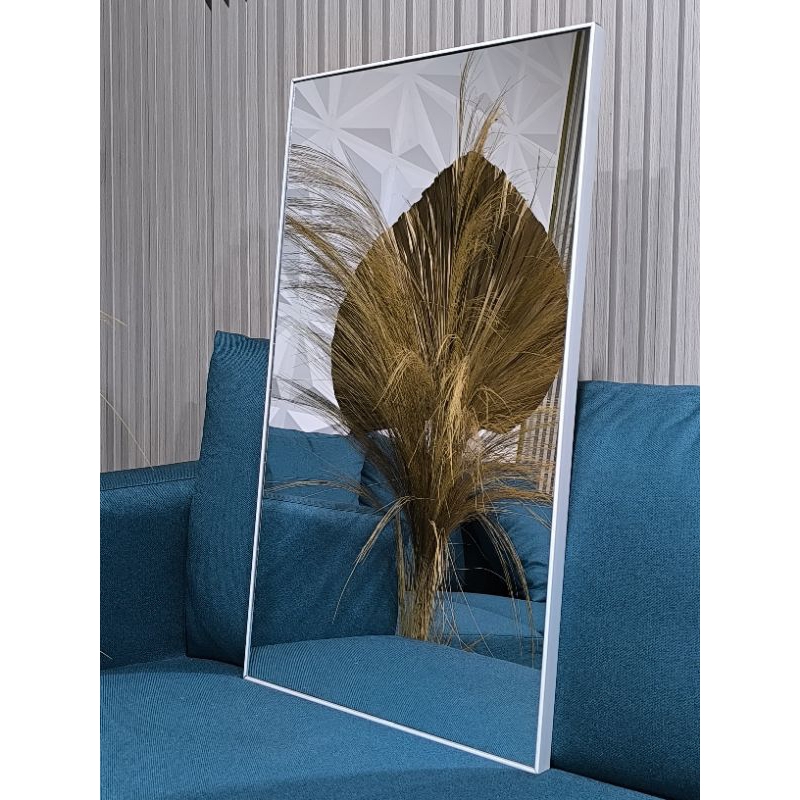 cermin dinding / cermin frameles / kaca dinding 40x70