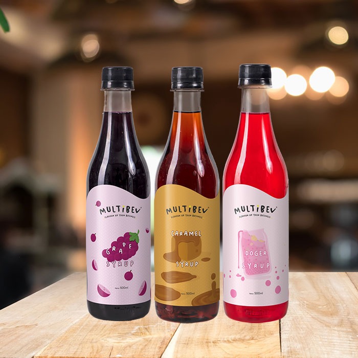 Jual MultiBev - Syrup Grape Bottle 500ml - Sirup Minuman | Shopee Indonesia