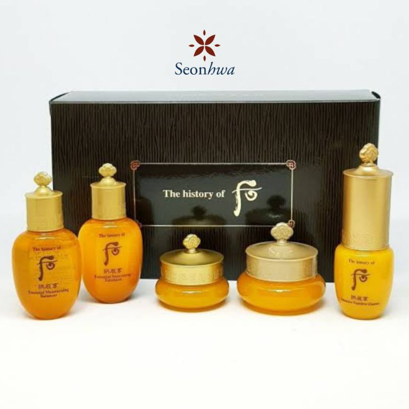 Jual The History of Whoo Gongjinhyang InYang 5pcs Special Kit | Shopee ...