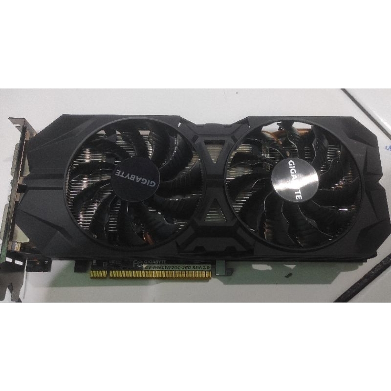 Jual VGA Card Nvidia GTX 960 2GB GDDR5 Gigabyte Windforce OC X2 Bekas ...