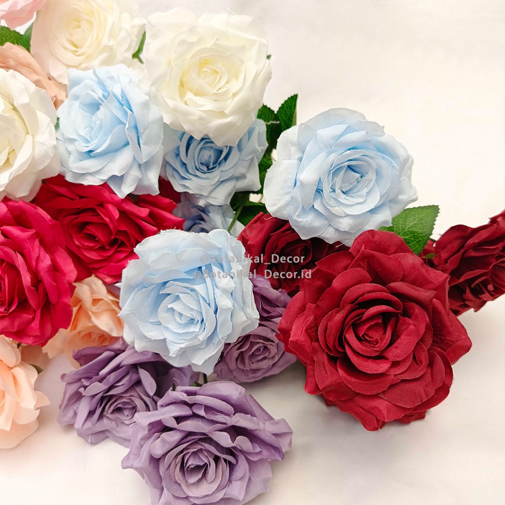 Jual Artifical Rose Diamond Bunga Rose Bintang Premium K5 Bunga Mawar ...
