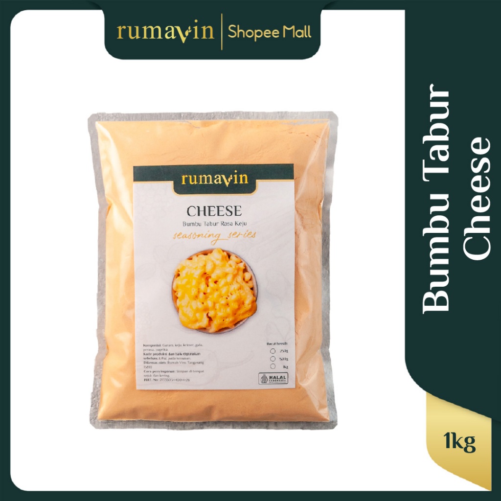 Jual Rumavin - Premium Bumbu Tabur Keju / Cheese | Shopee Indonesia