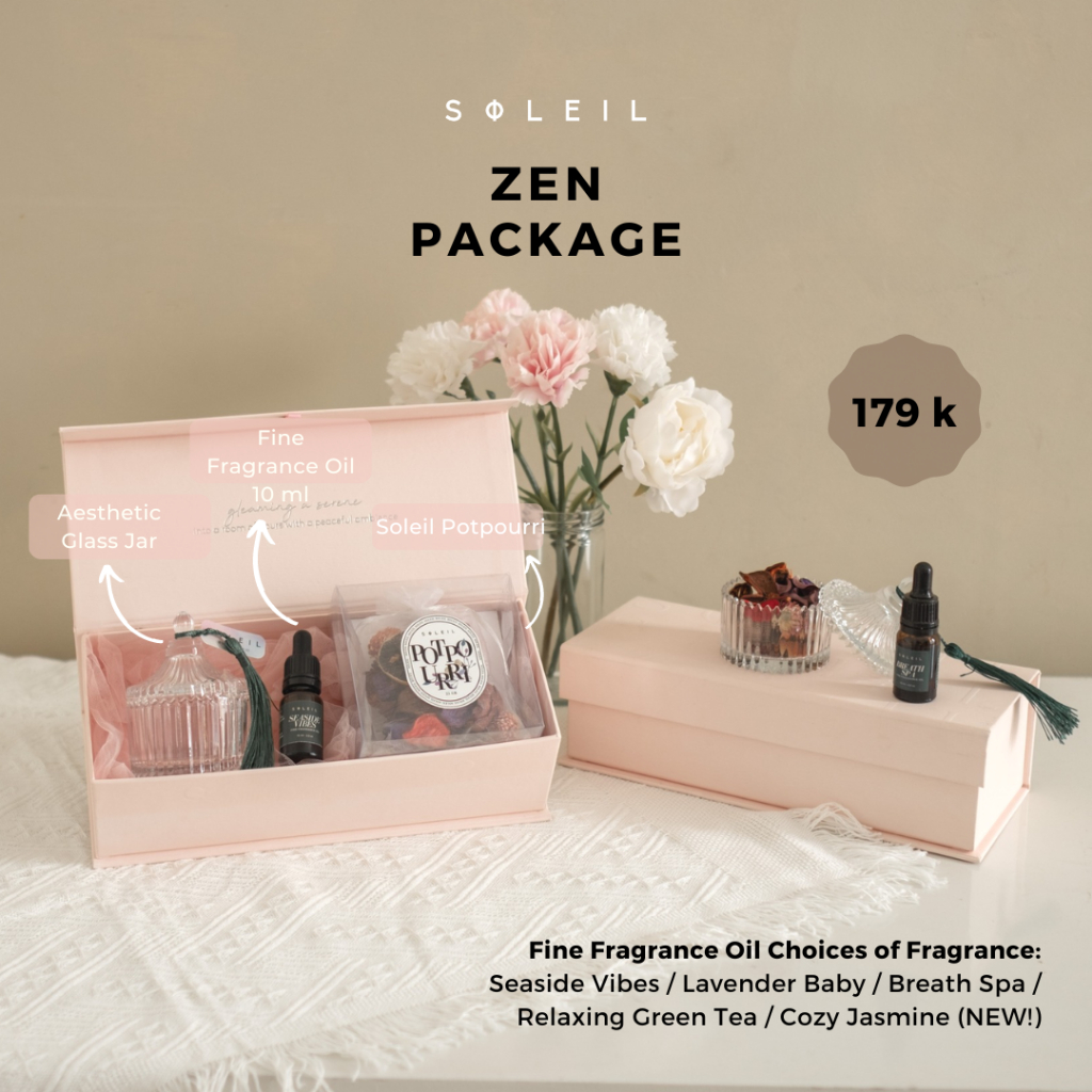 Jual Soleil Home - ZEN PACKAGE - Potpourri GIFT SET (Hampers / Parsel ...