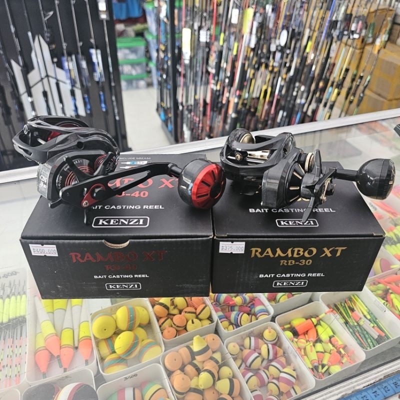 Jual reel kenzi rambo xt RB 30 & 40 | Shopee Indonesia