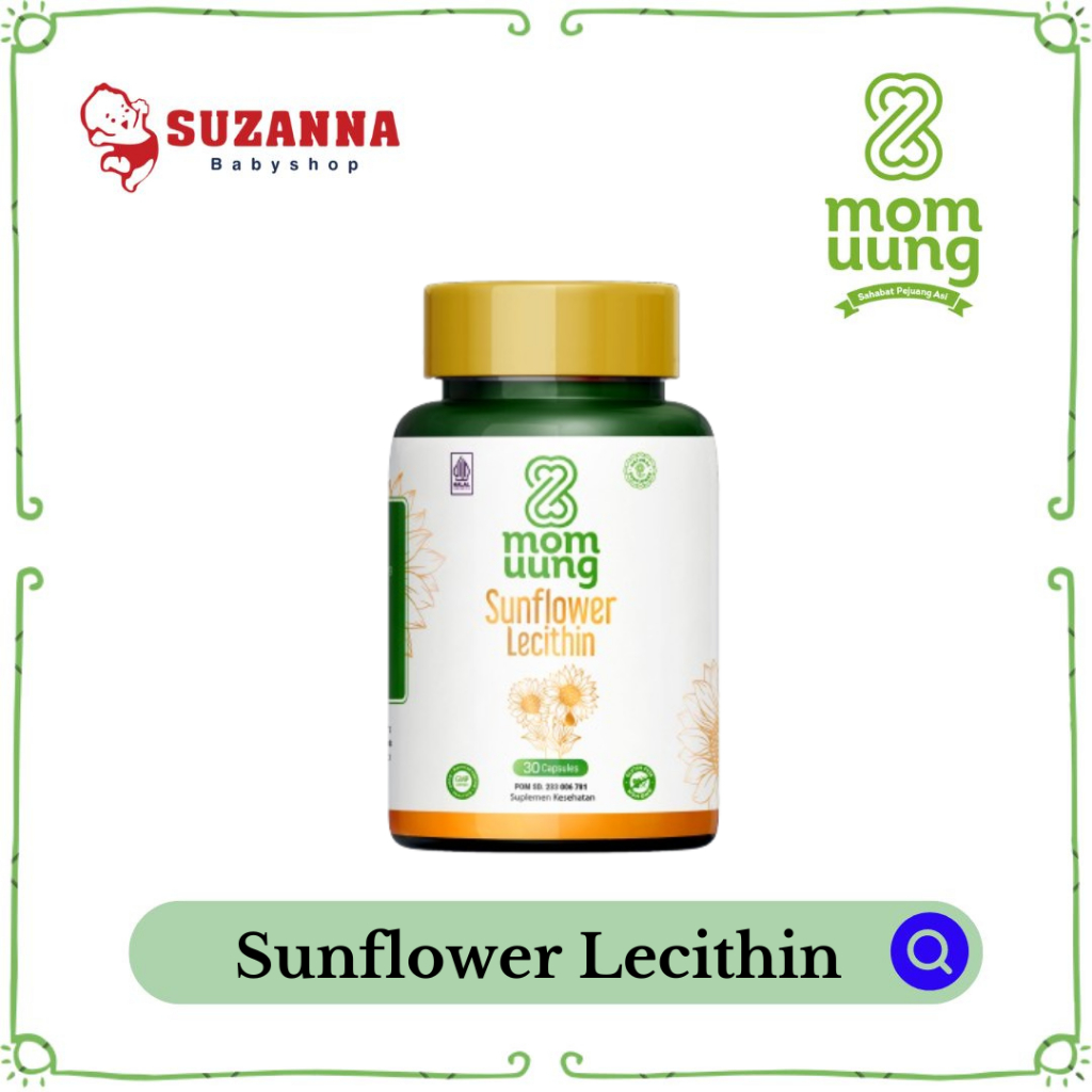 Jual Mom Uung Sunflower Lecithin 30 Kapsul - Kapsul Pelancar Sumbatan