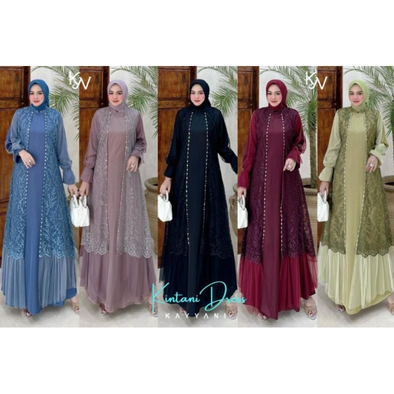 Jual Kintani Dress By Kayyani | Shopee Indonesia