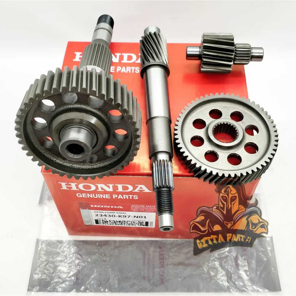 Jual GIGI GEAR RASIO SET KOMPLIT 4 MACAM ASLI ORIGINAL HONDA AHM ...