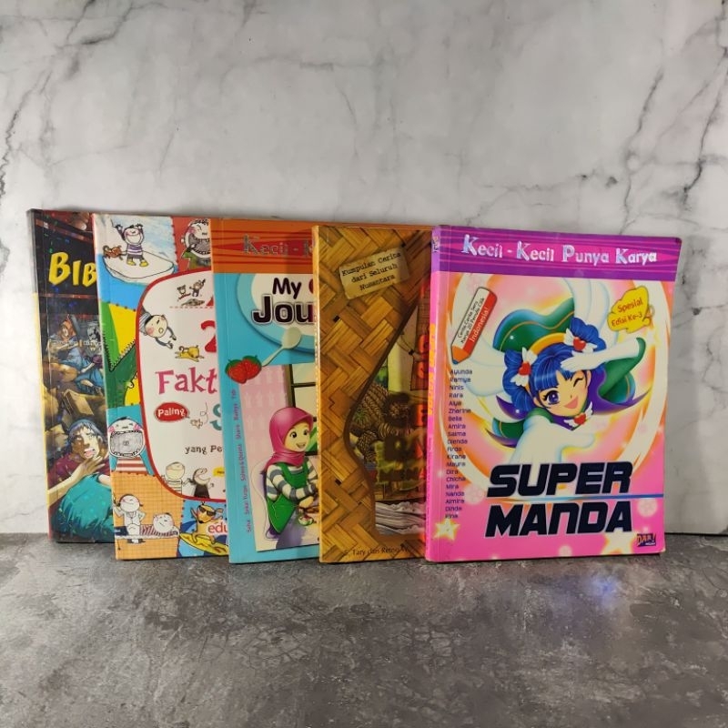 Jual Buku Super Manda, 33 Cerita Rakyat Menak Jubkan, Kecil-Kecil Punya ...
