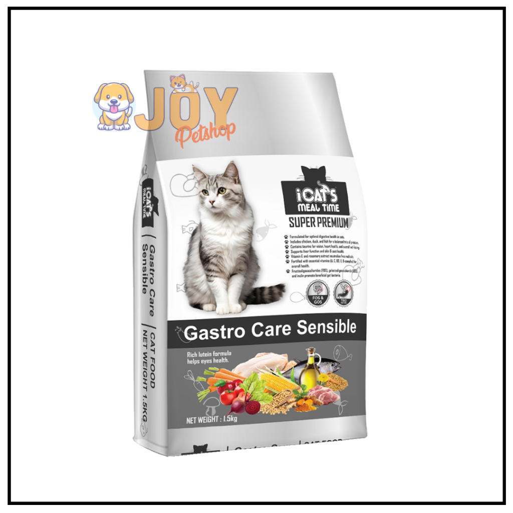 Jual iCats Meal Time Super Premium 1,5Kg Dry Cat Food Makanan