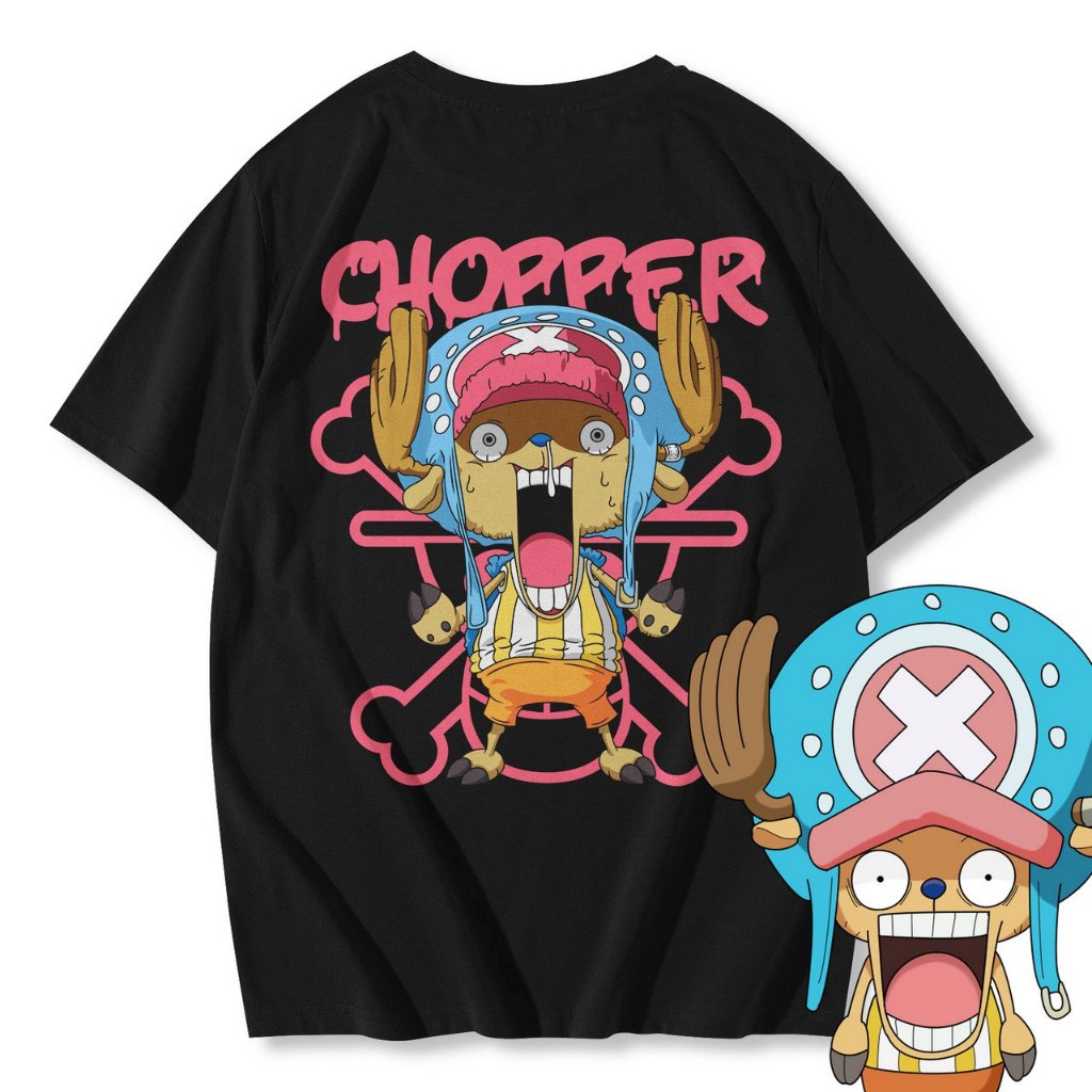 Jual Kaos One Piece Tony Tony Chopper Scared Doctor Pirates Tonakai ...
