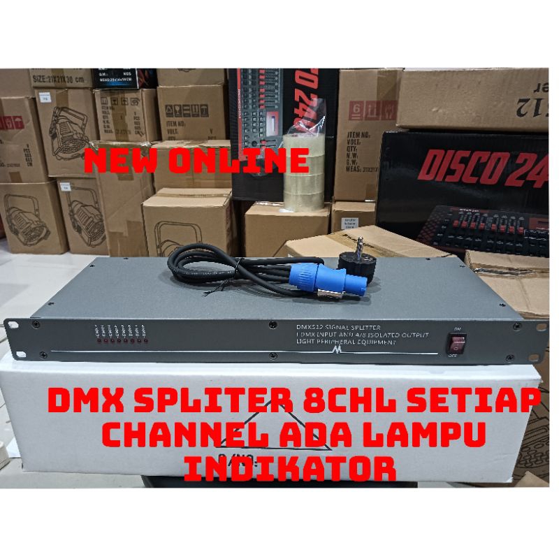 Jual DMX SPLITER 8CHL | Shopee Indonesia