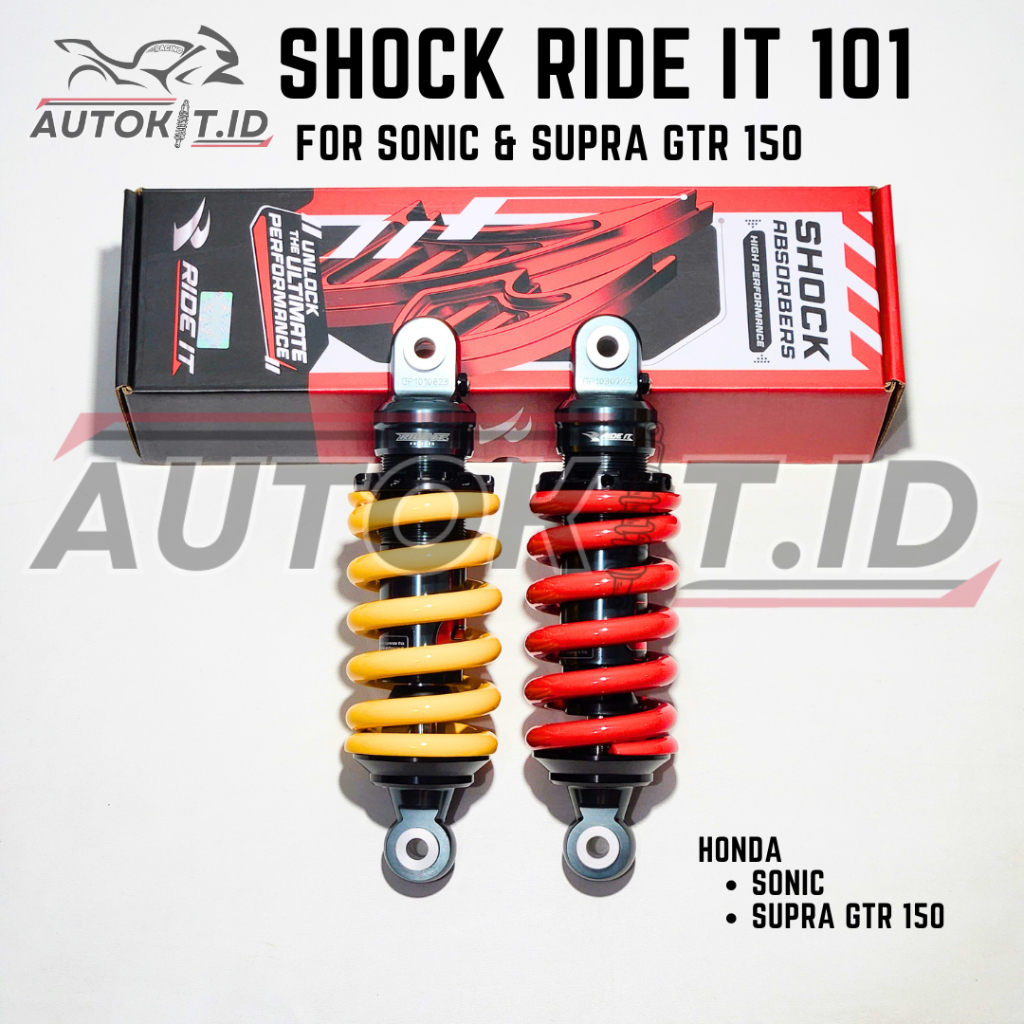 Jual Shock / Shockbreaker RIDE IT GP 101 Untuk Honda Sonic & Supra GTR ...