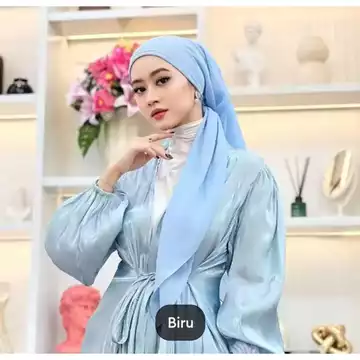 Kerudung Segitiga Inner Square 2 Layar Segiempat Pollycotoon