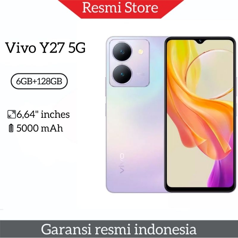 VIVO Y27 5G 6/128GB & Y20 GARANSI RESMI VIVO