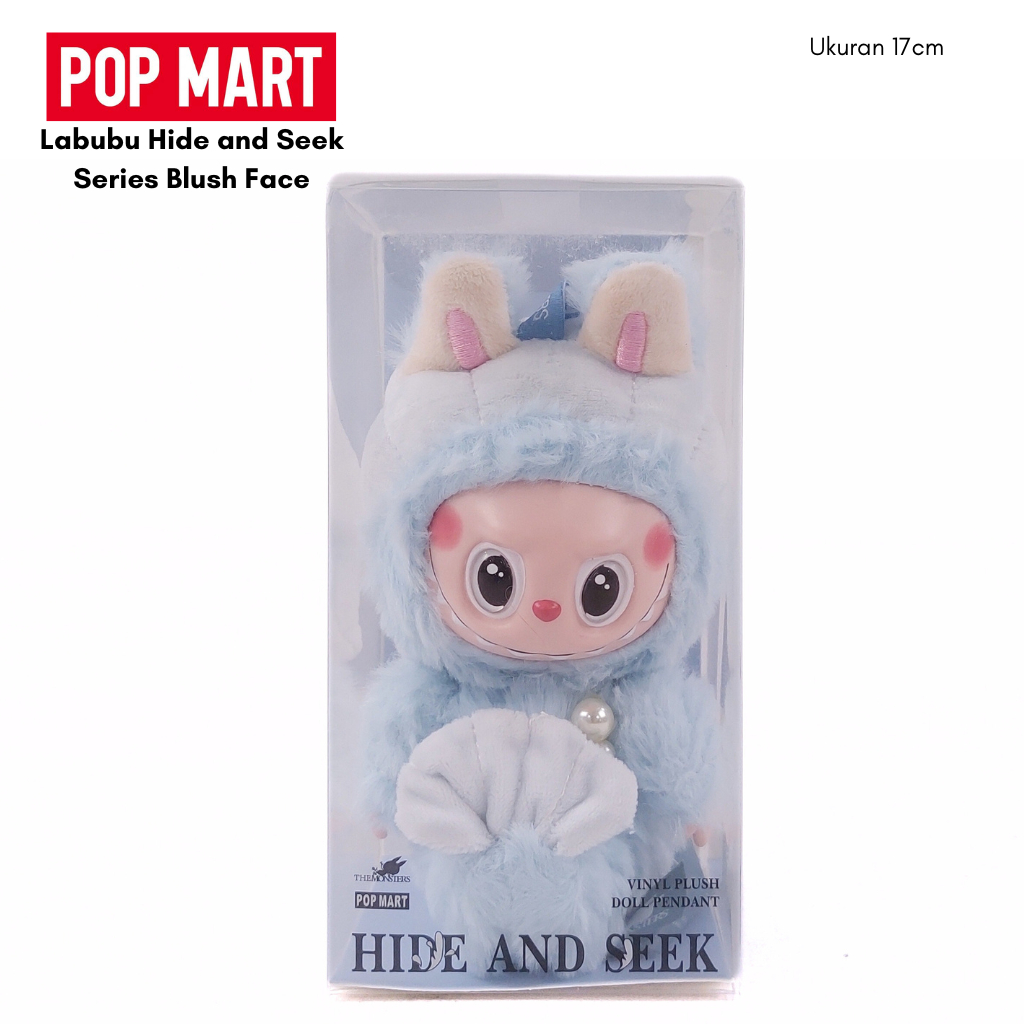 Jual Labubu Hide and Seek Series Blush Face | Shopee Indonesia