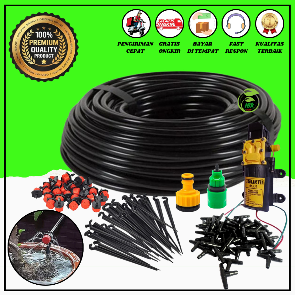 Jual Paket 15 Set Sprinkler Taman Sprayer Sprinkler Taman Alat Irigasi ...