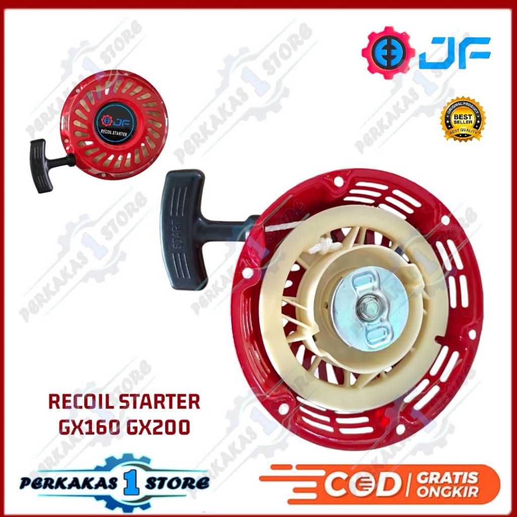 Jual COD !!! JF Recoil Starter GX-160/GX-200 - Recoil Starter Assy ...