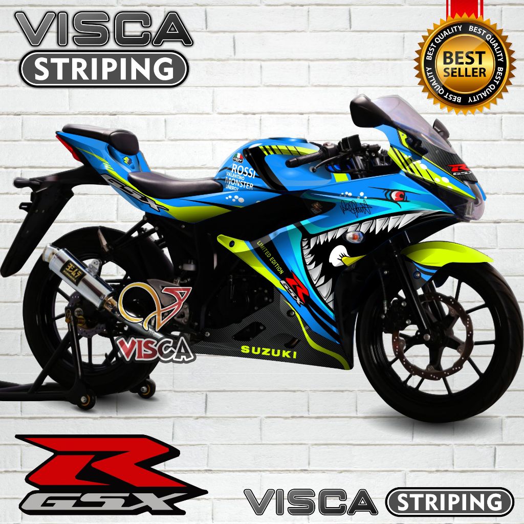 Jual Decal GSX R150 Full Body - Stiker GSX R150 Full Body - Dekal GSX ...