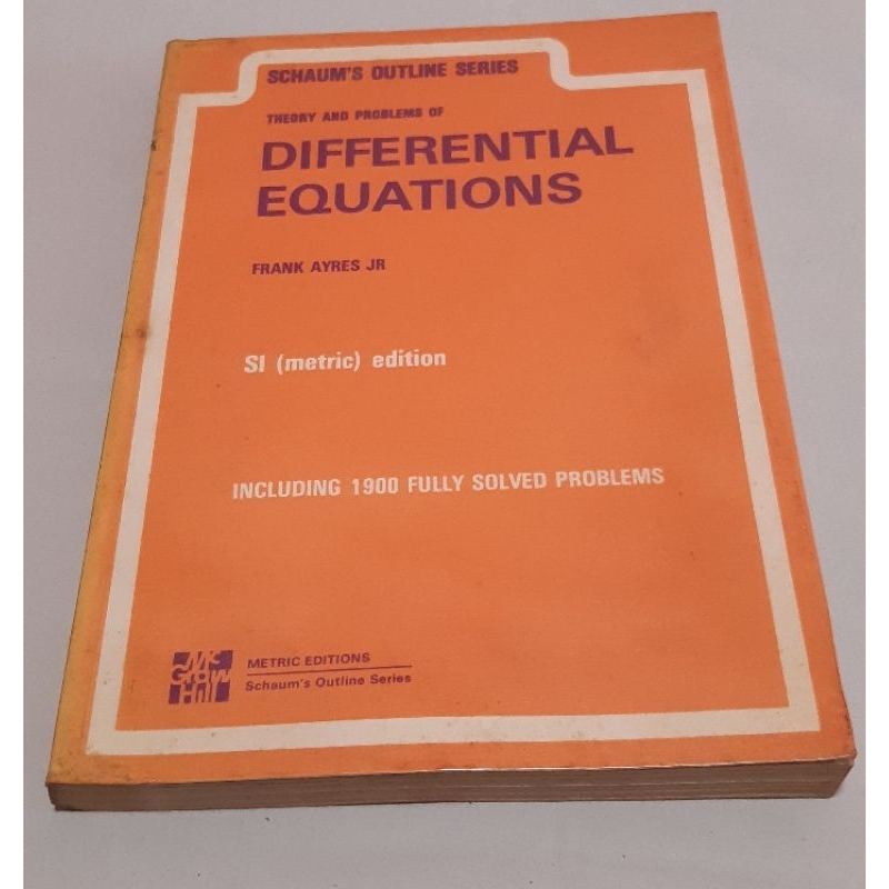 Jual Buku Judul Differential Equations | Shopee Indonesia