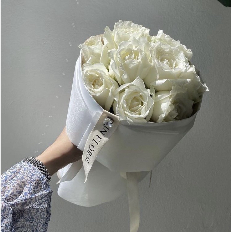 Jual the simple roses bouquets bucket buket bunga segar instan sameday ...