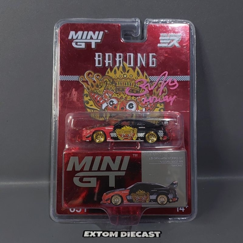 Jual Mini GT x Mizu Diecast Nissan Skyline GTR R35 LBWK Barong With ...