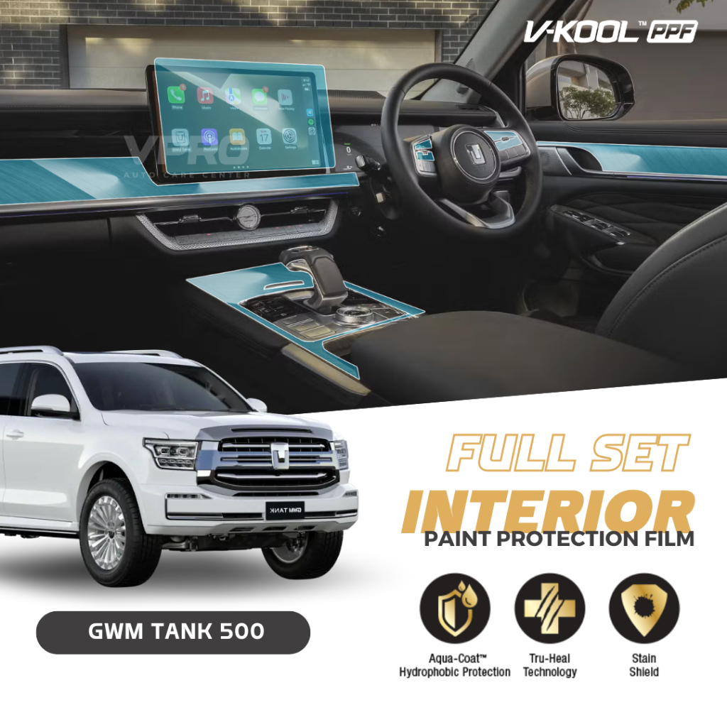 Jual VKOOL PPF Interior Protector Mobil GWM Tank 500 - Panel ...