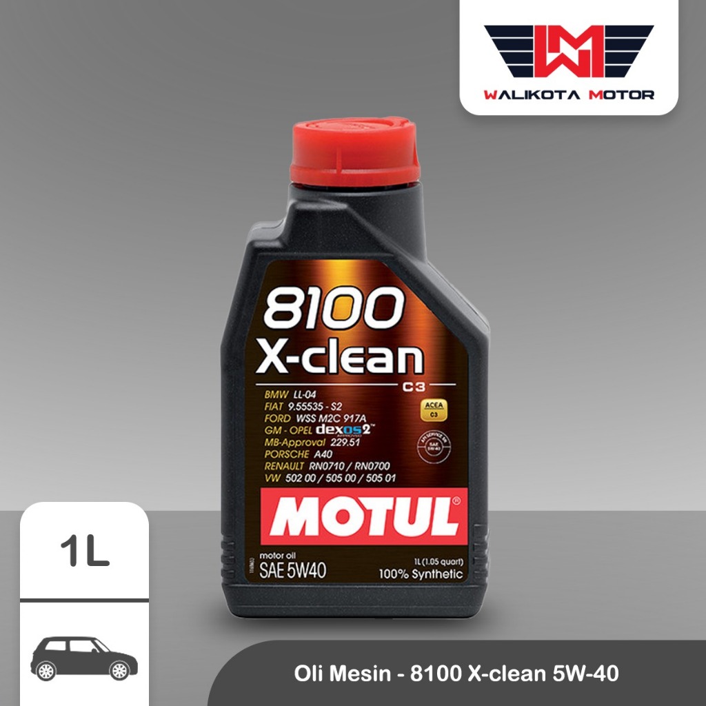 Motul 5W-40 1 Litro Olio Motore Motul 8100 X-clean 5W-40 1L - Sintetico, Dexos2, MB 229.51, Per Opel, VW, BMW, Renault Nolan X804 Rs - Foto 11