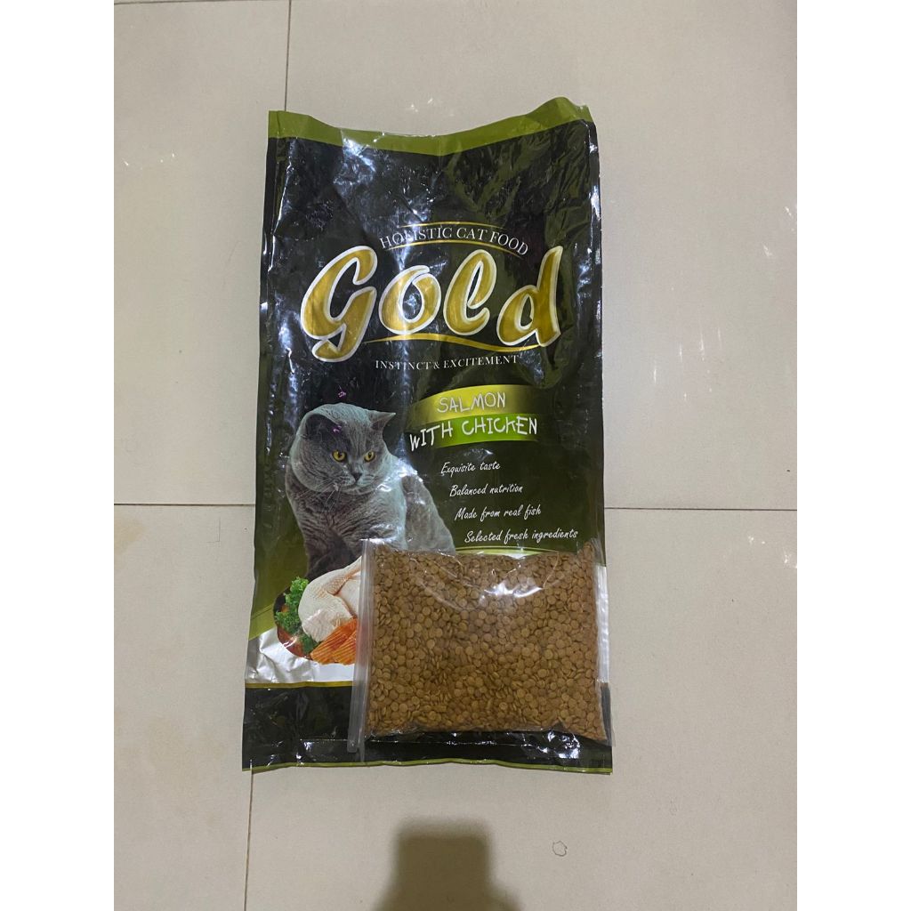 Jual GOLD CAT HOLISTIC 1KG MAKANAN KUCING ADULT KITTEN URINARY LEZAT ...
