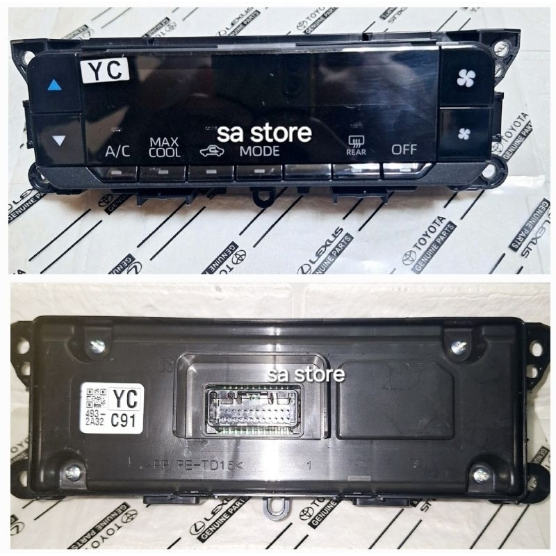 Jual panel AC auto - Climate control original Toyota Raize Rocky 2021 ...