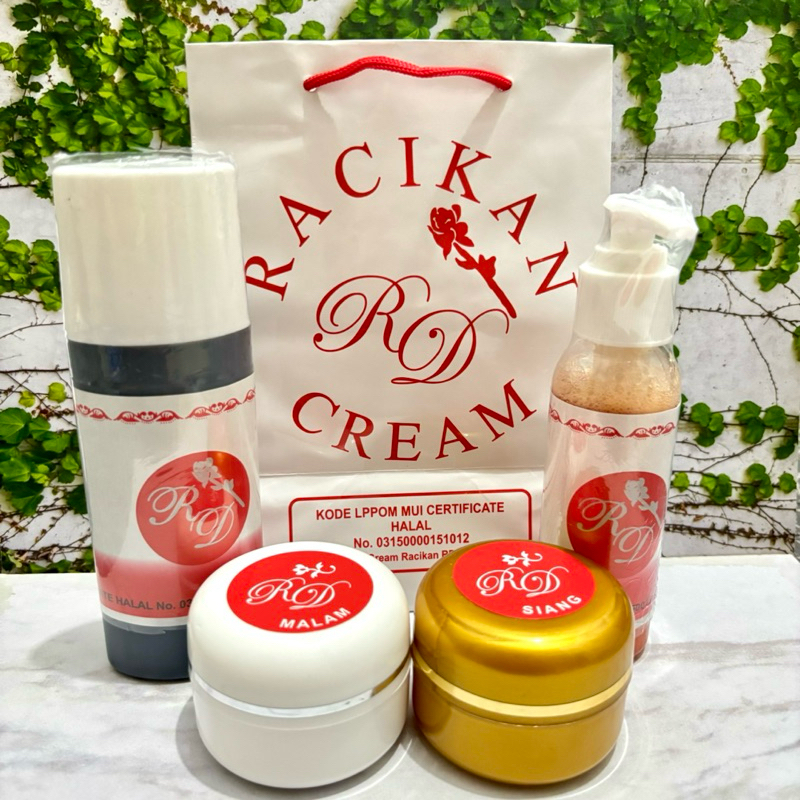 Jual Paket Cream Racikan RD Whitening (Free Serum Pink) | Shopee Indonesia