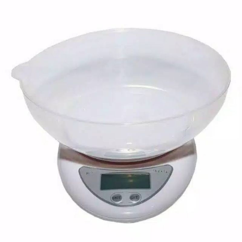 Jual Timbangan Dapur Kue Roti Digital Mangkok Kitchen Scale 5 kg ...