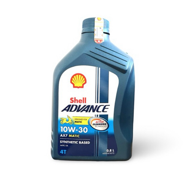 Jual Oli Motor Shell AX7 4TAK 800ML | Shopee Indonesia