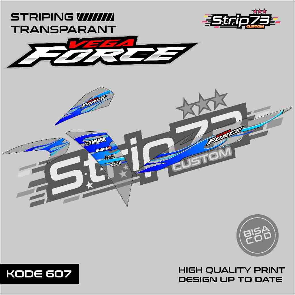 Jual 607 STRIPING TRANSPARAN VEGA FORCE - STRIPING TRANSPARAN VEGA ...