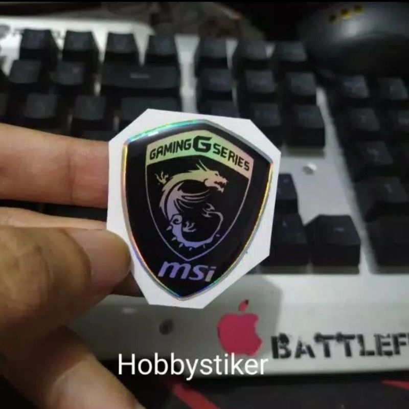 Jual Stiker emblem msi G series gaming untuk laptop pc | Shopee Indonesia