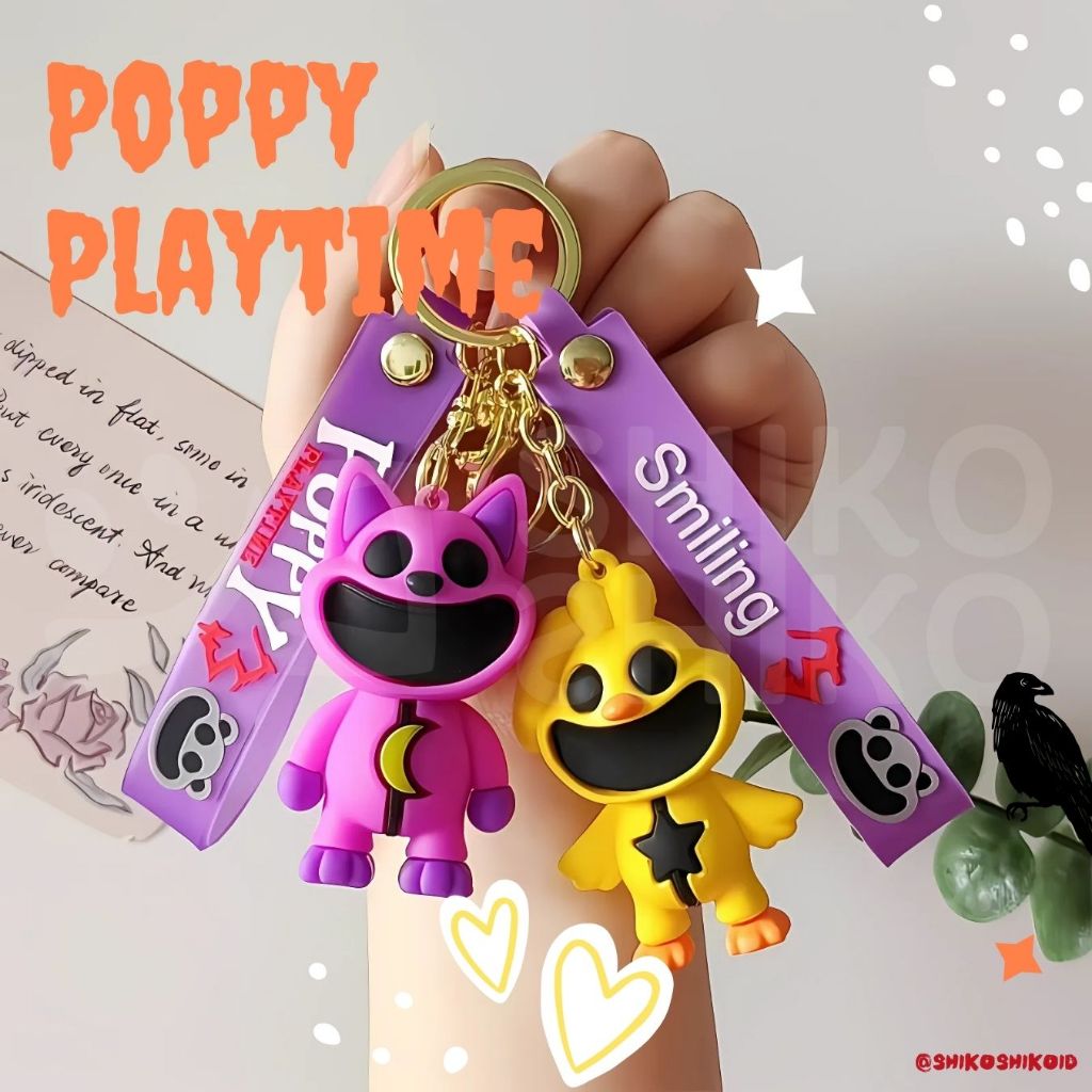 Jual KYCsmc Keychain Smiling Critters Poppy Playtime | Shopee Indonesia