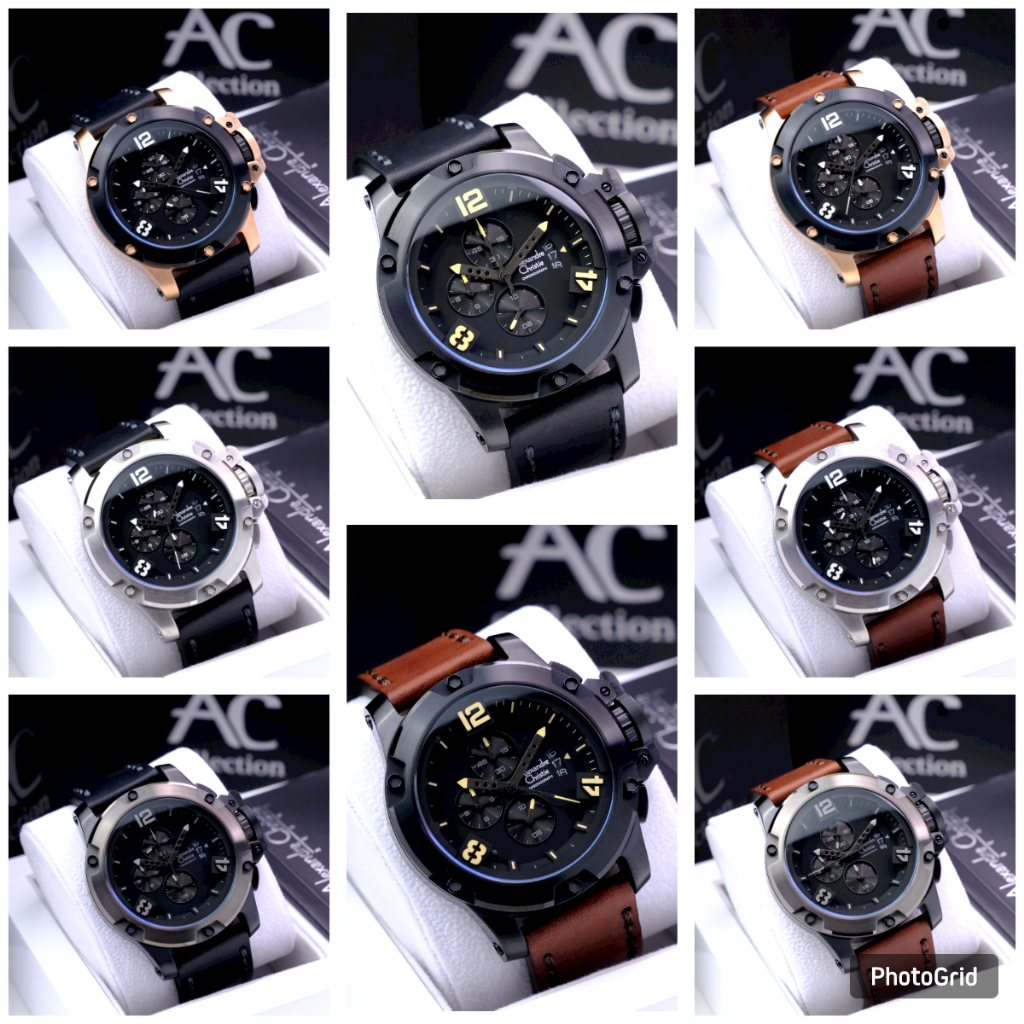 Jual Jam Tangan Pria AC Alexander Christie 6295 Original - Tali Kulit ...