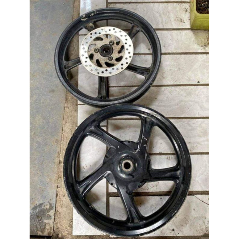 Jual velg mio 125 GEAR X Ride 125 MIO M3 fino tapak lebar original ...