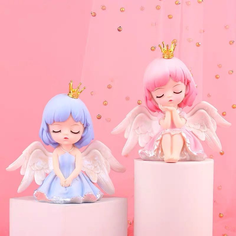 Jual PAJANGA TOPPER CAKE BONEKA PERI FAIRY CASTLE ISTANA MALAIKAT PERI ...