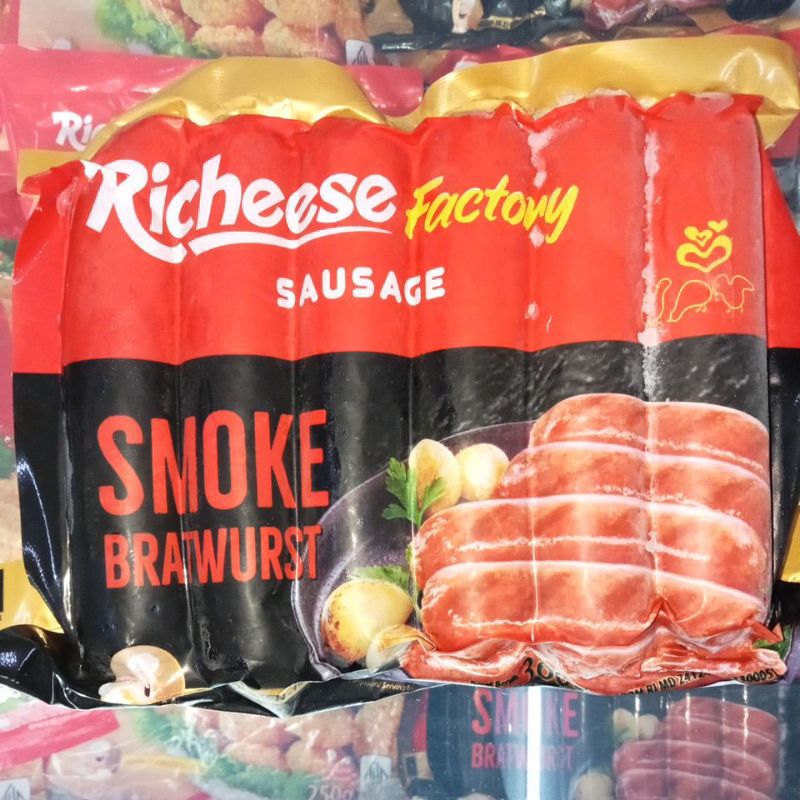 Jual Richeese smoke bratwust 360gr | Shopee Indonesia