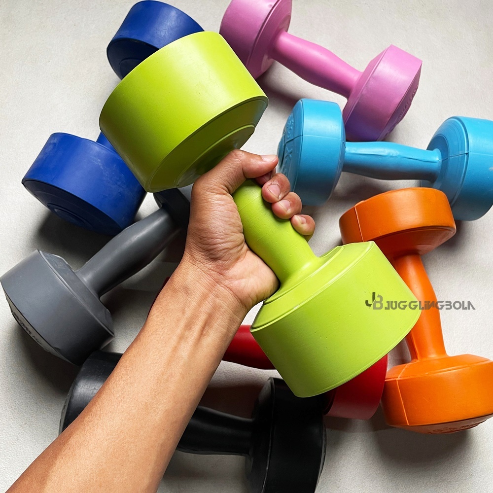 Jual Dumble Barbel 3kg Dumbell Gym Fitnes Home Work Out Dumbbell Murah ...