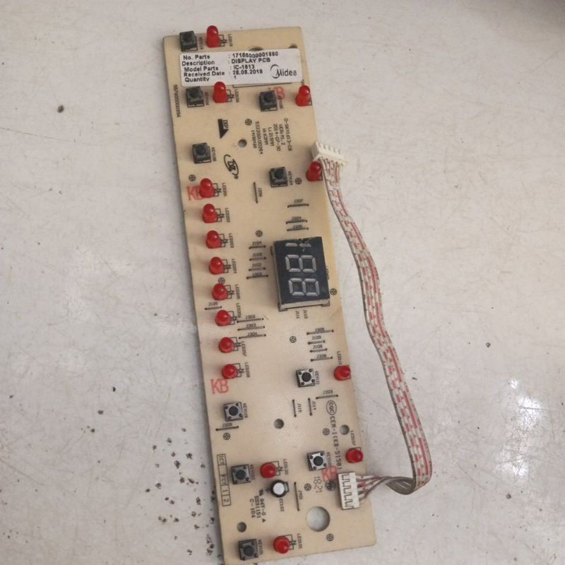 Jual MODUL PCB AIR COOLER MIDEA MODEL IC-1613 | Shopee Indonesia