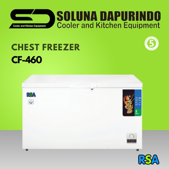 Jual RSA Chest Freezer CF-460 / CF460 / CF 460 / Pembeku | Shopee Indonesia