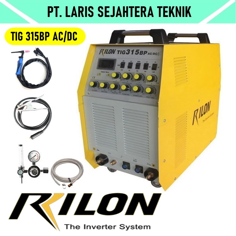 Jual Rilon TIG 315P Mesin las Argon alumunium AC/DC Trafo las listrik ...